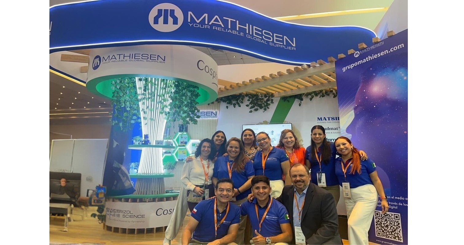  Una jornada de éxito para GRUPO MATHIESEN en la EXPOCOSMÉTICA – México